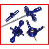 CNC Metal Head Upgrade kit for esky LAMA V3 V4 BLUE SET