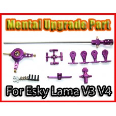 Esky LAMA V3 V4 CNC Helicopter Upgrade Metal Head Set