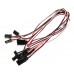 50CM 500mm Servo Extension (Servo Lead) x 10