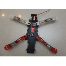 Multi-Rotor Copter Matte Processed Quadcopter Frame Kit for FPV System