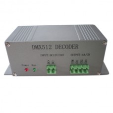 CL-DMX512-1 DC12V/24V Decoder LED Controller for RGB LED Strip