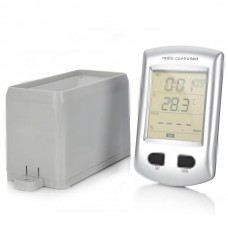 KG208 Wireless Rain Gauge with Indoor Thermometer Clock