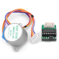 DC 5V 4-Phase 5-Wire Step Motor with ULN2003 Driver Board Module