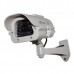 ANKE-A-42A  Solar Power Waterproof Dummy Realistic Surveillance Security Camera with Red Flash Light