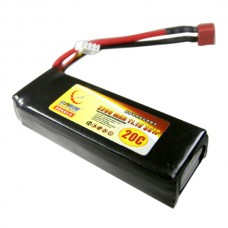 2200mAh 11.1V 20C 3S Lithium Battery Pack for RC Airplanes