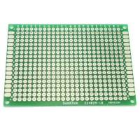 5cm x 7cm Double-sided Solderable Prototype PCB Board Breadboard 5pcs