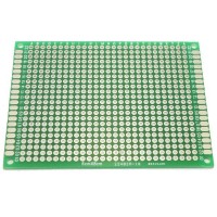 6cm x 8cm Double-sided Solderable Prototype PCB Board Breadboard 5pcs