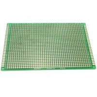 8cm x 12cm Double-sided Solderable Prototype PCB Board Breadboard 5pcs