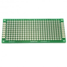 3cm x 7cm Double-sided Solderable Prototype PCB Board Breadboard