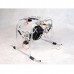 2-Axis Pan/Tilt Camera Mount PTZ with Tall Landing Skid for RJX 260JR260 Helicopter FPV