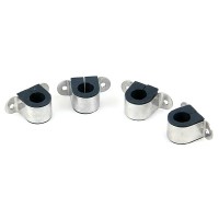4pcs Tube Fastener Adapter Aluminium&Rubber Fixture for Helicopter