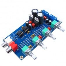 NE5532 10 Times Pre-amp Volume Control Amplifier Treble Mediant Bass Amp Board