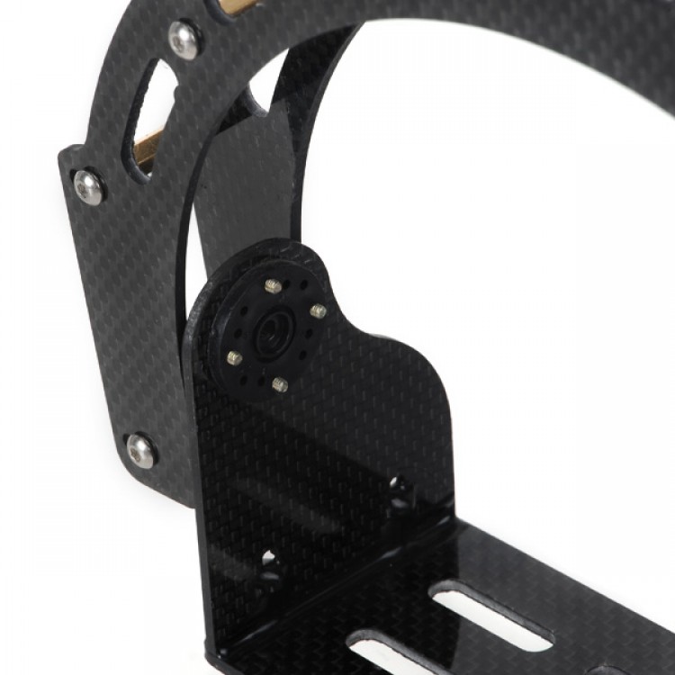 2Axis Aerial Photography Carbon Fiber GyroStabilized PTZ Camera Mount