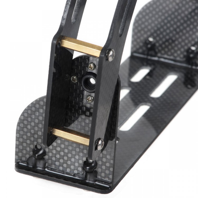 2Axis Aerial Photography Carbon Fiber GyroStabilized PTZ Camera Mount