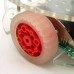 Round Smart Car Chassis Mobile Robot Platform Tricycle with Speed Sensor
