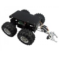 4WD Wild Thumper Mobile Platform Chassis Car with 2DoF Robot Arm Claw Gripper
