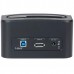 8618SUS3 ORICO USB3.0 SATA Hard Disk HDD Docking Station External 3.5&2.5 eSATA-Black