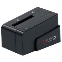 ORICO 6618SUS USB2.0 2.5"&3.5" 3TB e-SATA HDD Hard Drive Docking Station-Black