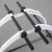 ATG 3K Twill Carbon Fiber DIY Landing Skid Kit for FPV-White