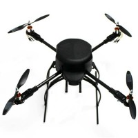 XA650 Carbon Fiber Aircraft Frame Kit 650mm Wheelbase Quadcopter w/ Landing Skid