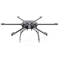 Skyknight 600-850mm Carbon Fiber HexCopter Folding Frame Aircraft Kit w/ Security Case