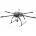 Skyknight 600-850mm Carbon Fiber HexCopter Folding Frame Aircraft Kit w/ Security Case