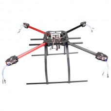 MK KK MWC 550mm Aircraft Frame Folding Quadcopter w/Tall Landing Skid