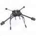 MK KK MWC 550mm Aircraft Frame Folding Quadcopter w/Tall Landing Skid