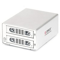 ORICO 3529RUS3 2bay USB3+eSATA RAID Professional HDD Enclosure Support 6TB-Silver