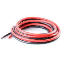 26 Gauge 2M 26 AWG Flexible Silicone Wire 1M Red & 1M Black for RC Lipo Battery