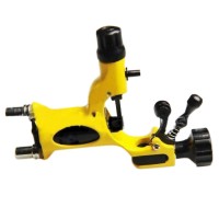 Professional  Motor Rotary Tattoo Machine Gun  For Artist High Quality Yellow