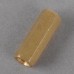 10pcs M3 x 9mm Brass Pillar Hex Spacer Female/Female Inner Thread