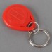 5pcs RFID Smart Card ID Keyfobs 125 KHz ID Card Access Control Card Version 2-Red