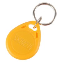 5pcs RFID Smart Card ID Keyfobs 125 KHz ID Card Access Control Card Version 2-Yellow