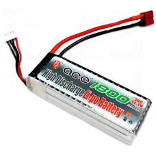 Gens ACE 1800mAh 11.1V 20C T Plug Lipo Battery Pack for RC Airplanes
