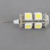 Cool White G4 5050 SMD 9 LED Marine Cabinet Camper Light Lamp Bulb 12V