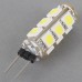 Energy Saving Pure White G4 13 LEDs 5050 SMD LED RV Boat Light Lamp Bulb 12v