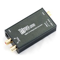 Mini 24Bit 192Khz Digital Optical Coaxial to Analog RCA Audio Converter DAC