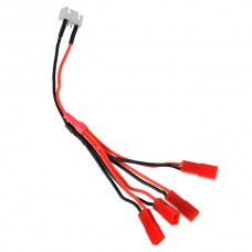 LED Strip Light Power Cable 4-in-1 3S Battery Female JST Plug for Multicopter Quadcopter