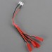 LED Strip Light Power Cable 4-in-1 3S Battery Female JST Plug for Multicopter Quadcopter