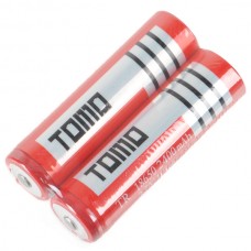 2PCS TR18650 18650 2400mAh 3.7V Rechargeable Li-ion Battery