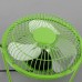 6 inch USB Adjustable Mini Metal Fan For PC Laptop Computer Super Mute-Green