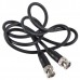 Black Multimedia Accessories BNC Male to BNC Male Plug Cable Cord-0.5M