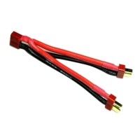 T Plug Cable 2-1 Series Battery Connector Female Male Plug 10cm