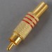 10pcs Stereo Gold Plated Plug Audio Cable Connector Free Slodering