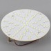 Super Bright 220V White Light 80 LED Ceiling LED Panel Board Lamp Lighting 1200lm