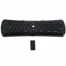 2-IN-1 Smart Wireless 2.4GHz Air Mouse + Remote Control Keyboard Como-Black