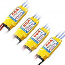HiModel COOL Series 2-6S 66A Brushless Speed Controller SBEC 4-Pack