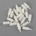 20pcs M3 6 + 18mm Plastic Nylon Pillar Hex Spacer Male/Female