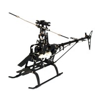450 Fiber Body Helicopter Metal Upgrade RC KIT-Black